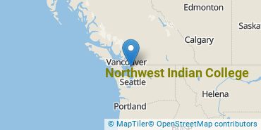 Location of Northwest Indian College