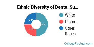 Ethnic Diversity of Dental Support Services Majors at Ohio State University - Main Campus