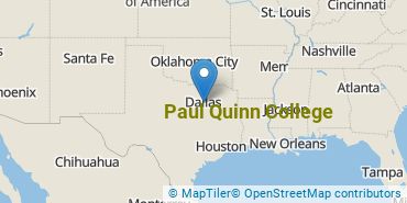 Location of Paul Quinn College