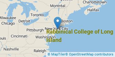 Location of Rabbinical College of Long Island