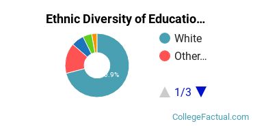 Ethnic Diversity of Education Majors at Rhode Island College