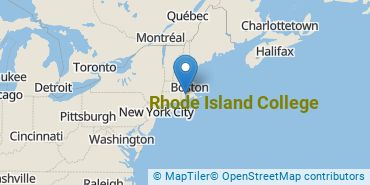 Rhode Island College Overview   Map Xs 