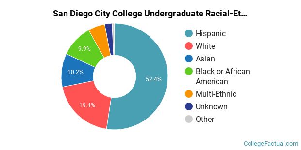 San Diego City College Diversity: Racial Demographics & Other Stats