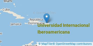 Location of Universidad Internacional Iberoamericana