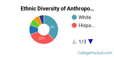 Ethnic Diversity of Anthropology Majors at University of California - Davis