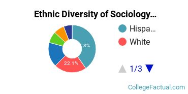 Ethnic Diversity of Sociology Majors at University of California - Los Angeles