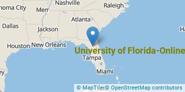 Location of University of Florida-Online